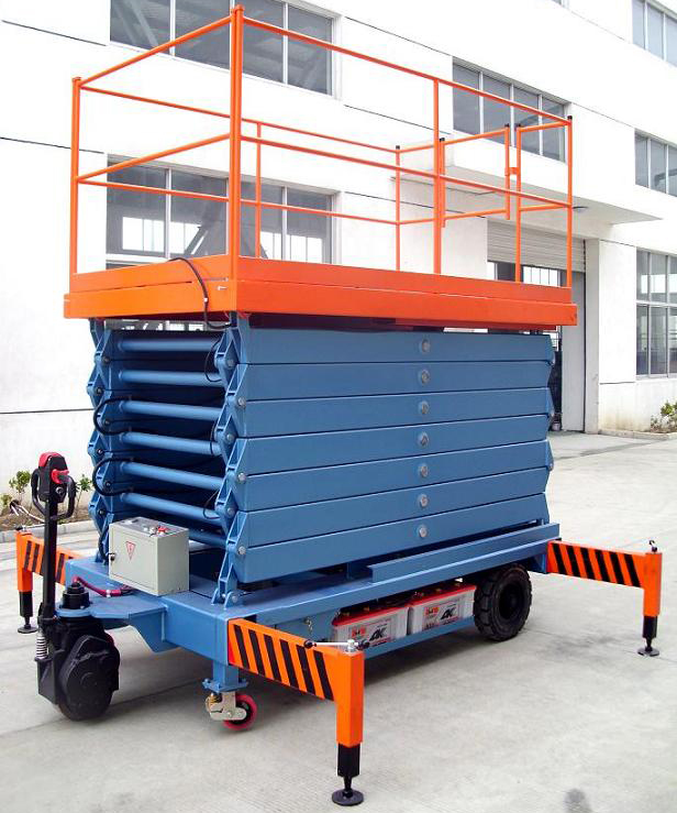 黔东南助力行走剪叉式高空作业平台